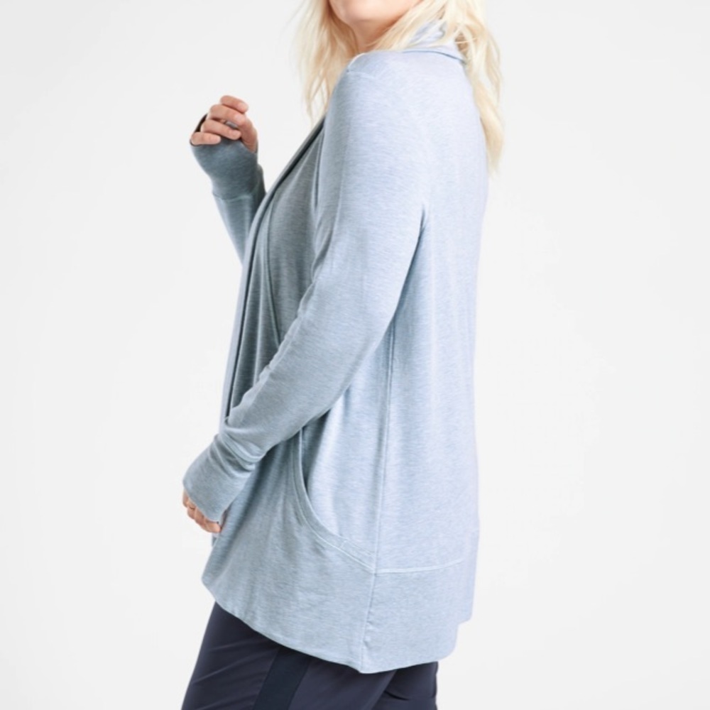 Athleta Cardigan Women’s size S purple